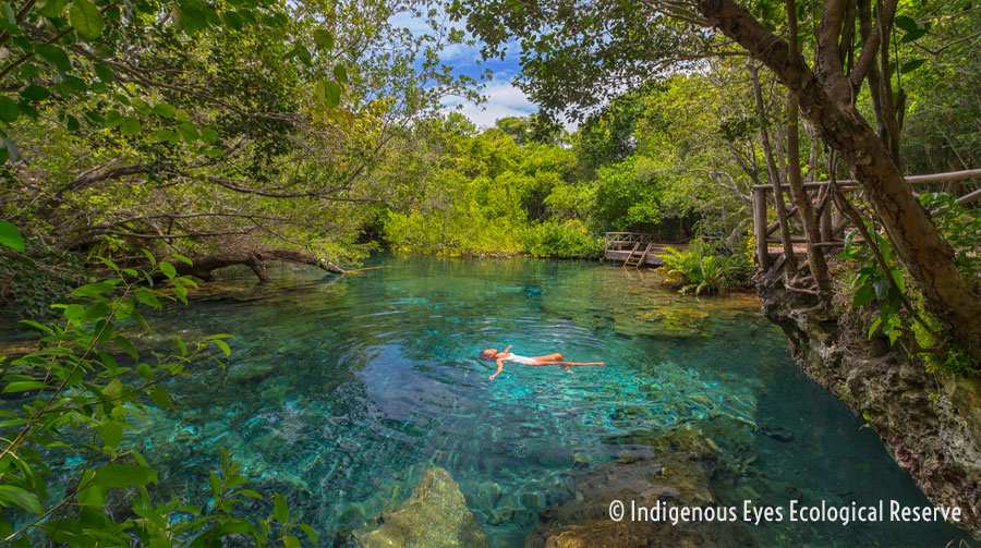 Indigenous Eyes Ecological Reserve - Cenote in Punta Cana Dominican Republic