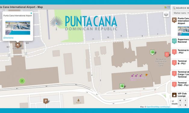 Punta Cana International Airport Map – Dominican Republic (PUJ) <BR><h3>Passenger Terminals, Car Rental Locations, ATMs, Transfer Services, Nearby Supermarkets and more…</h3>