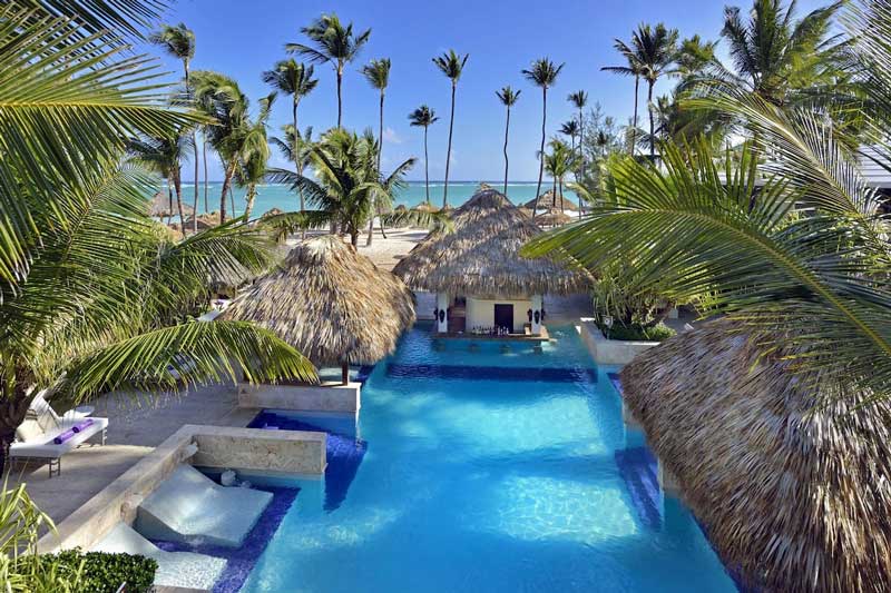 Swim up bar - Paradisus Punta Cana Resort - Punta Cana, Dominican Republic
