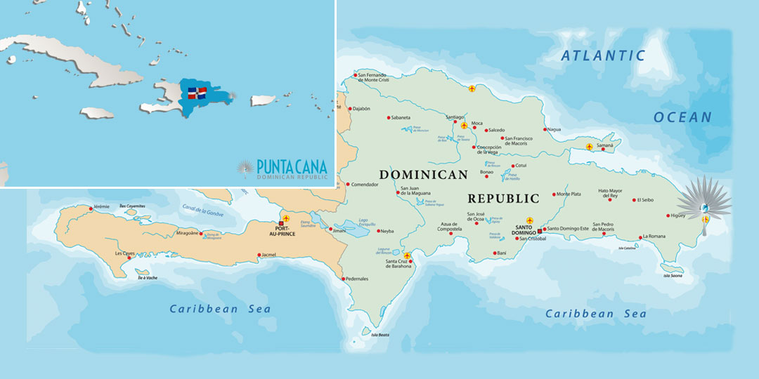 Map  - Punta Cana Dominican Republic